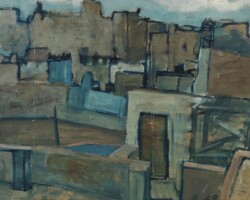Картина "Барселонские крыши" Картина "Барселонские крыши"